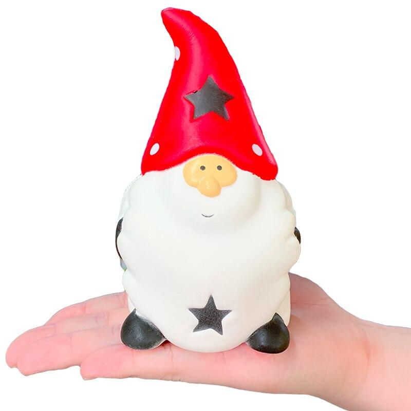 squishy pere noel dans la main