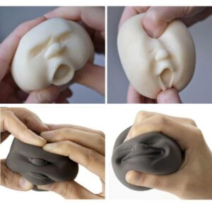 squishy tête déformé