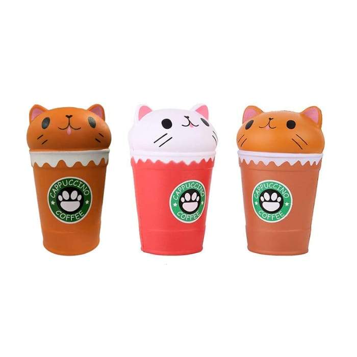 squishy cappuccino rouge et marron