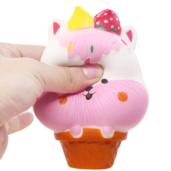 squishy hamster glace écrasé