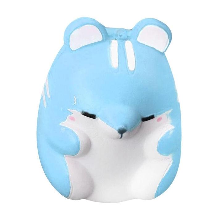 squishy hamster kawaii bleu