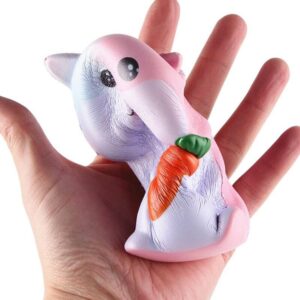 squishy hamster rose écrasé