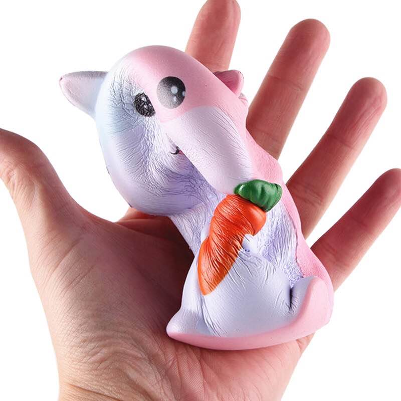 squishy hamster rose écrasé