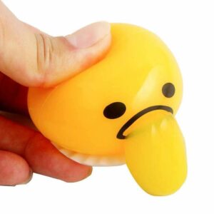 squishy jaune d'oeuf écrasé