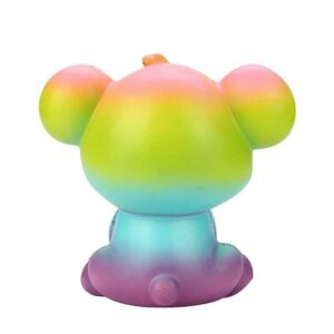 squishy koala multicolore vu de derrière