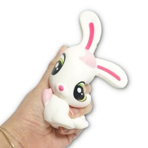 squishy lapin kawaii écrasé