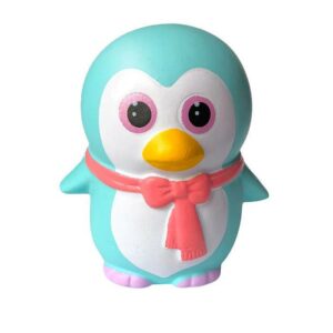 squishy pingouin kawaii bleu