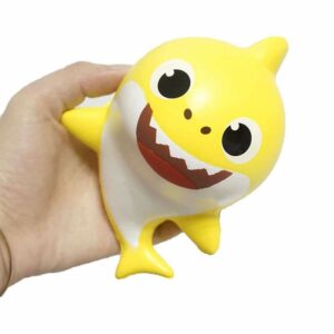 squishy requin jaune