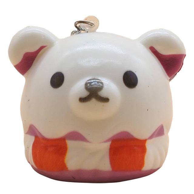 squishy tete ours blanc