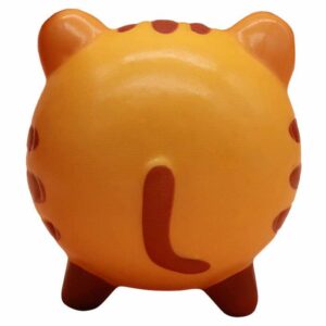 squishy tigre balle vu de derriere